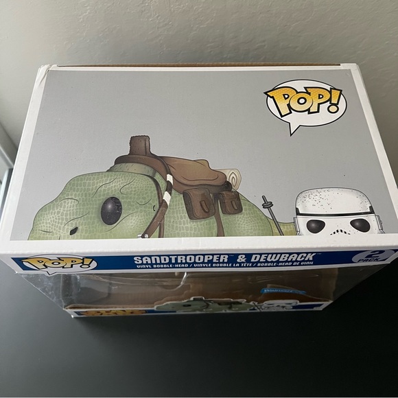 Funko Pop Star Wars Sandtrooper & Dewback - Picture 2 of 3